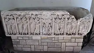 Sarcophage, IVe siècle ou Ve siècle.