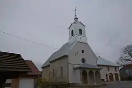 L'église de Sarrageois.