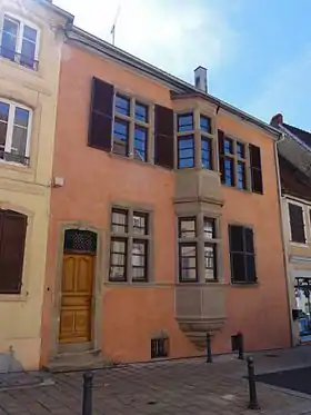 Image illustrative de l’article Maison au 11, Grand-Rue à Sarre-Union