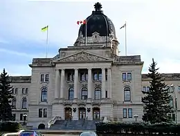 Édifice de l'Assemblée législative de la Saskatchewan, Regina.