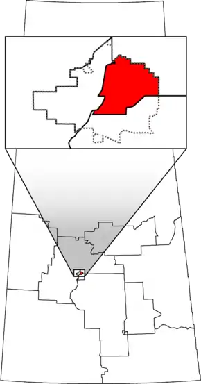 Carte de la circonscription