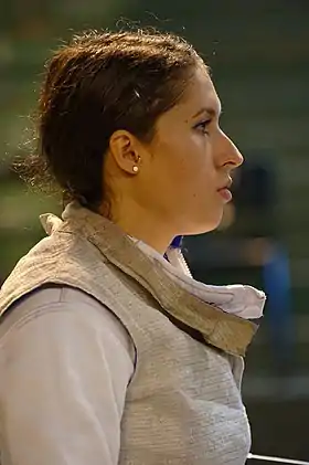 Saskia Loretta van Erven García en 2015 lors du tournoi de Saint-Maur.