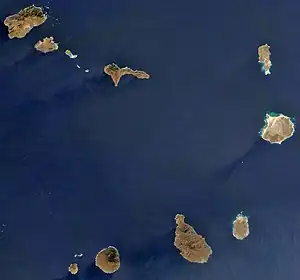 carte : Géographie du Cap-Vert