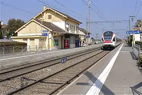 Gare de Satigny en 2012