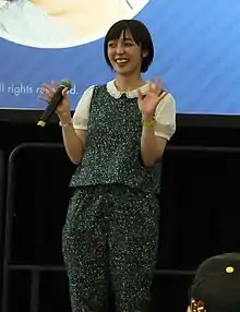 Description de l'image Satomi Sato at FanimeCon 2018.jpg.