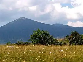 Vue du Šator.