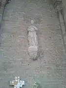 Statue du croisillon gauche du transept