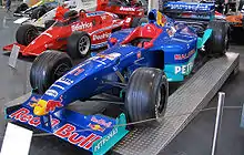 Photo de la Sauber C18 de Jean Alesi.