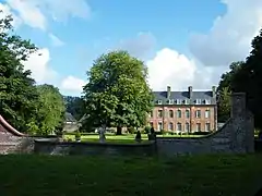 Château façade arrière.