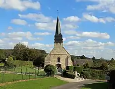 L'église Saint-Martial.