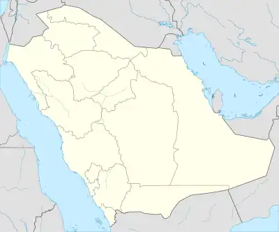 voir sur la carte d’Arabie saoudite