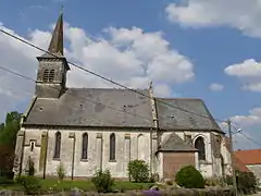 L'église Saint-Martin.