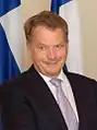 Sauli Niinistö(depuis 2012)