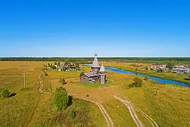 Saounino, église Saint-Jean-Chrisostome Kiprovo (oblast d'Arkhangelsk)