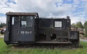 Locotracteur abandonné 100124-7 à Blumberg (2020).