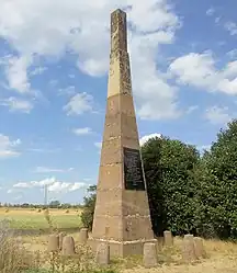 Stèle géodésique de Sausheim