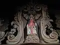 Statue de Notre-Dame de Bongarant dans le transept sud