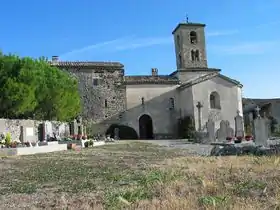 L'église de Saint-Pierre de Sauveplantade.