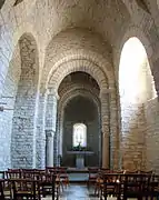 Intérieur de l'église Saint-Pierre.