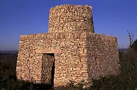 Cabane en pierre sèche dite de Malet.