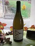 Bouteille de savagnin du vignoble du Jura