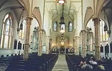 Synagogue néo-gothique de Savannah.