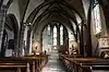 Intérieur de l'église Notre-Dame-de-la-Nativité.