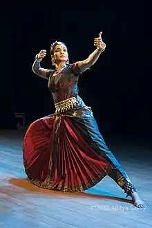 La danseuse et chorégraphe Savitha Sastry en 2013.