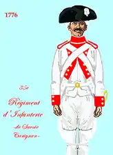 régiment de Savoie-Carignan de 1775 à 1779