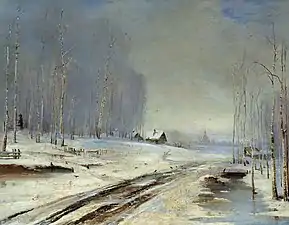 Alexeï Savrassov : Raspoutitsa, 1894.
