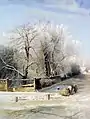 Paysage d'hiver, par Alexeï Savrassov (1873)