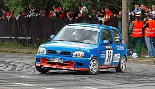 Micra K11 rally.