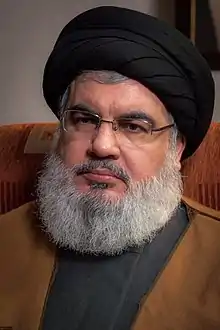 Hassan Nasrallah, secrétaire général du Hezbollah depuis 1992.