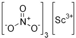 Image illustrative de l’article Nitrate de scandium(III)