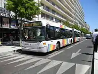 Bus sur la ligne 1.