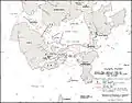 Carte de localisation des filets anti-sous-marin à Scapa Flow