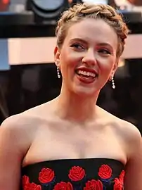 Scarlett Johansson en 2012.