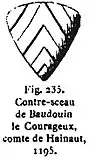 Contre-Sceau de Baudouin V.