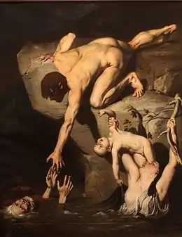 Scène du Déluge (1827), musée des Beaux-Arts de Lyon.