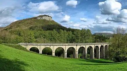 Le viaduc sur la Brême