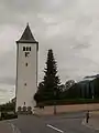 L'église: die Alte Pfarrkirche Sankt Laurentius.