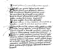 page du manuscrit