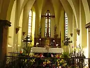 Intérieur de la chapelle du Taennelkreuz.