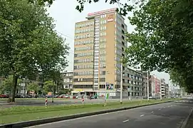 Avenue Schiekade (ancien canal de la Rotterdamse Schie)