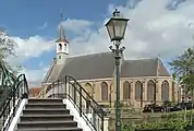Schipluiden, l'église dans la rue