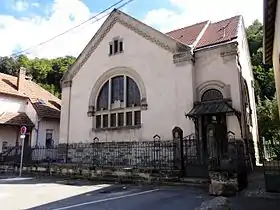 Synagogue (1906), rue des Écoles.