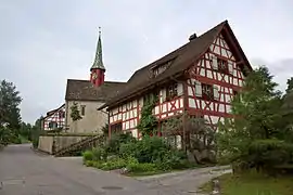 Maison typique à Schlattingen.