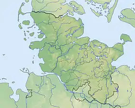 Voir sur la carte topographique du Schleswig-Holstein