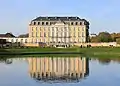 Facade sud du chateau d'Augustusburg. Novembre 2017.