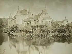 Le château peu avant 1870